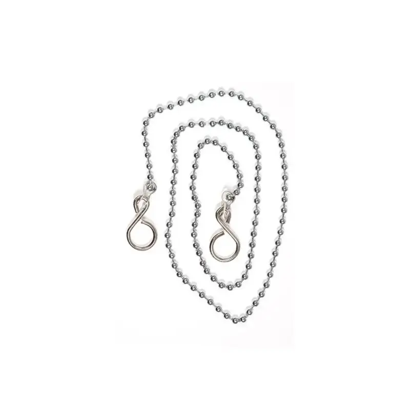 TIMCO Ball Link Chains Sink Chrome - 12" - Pack of 2 Pieces