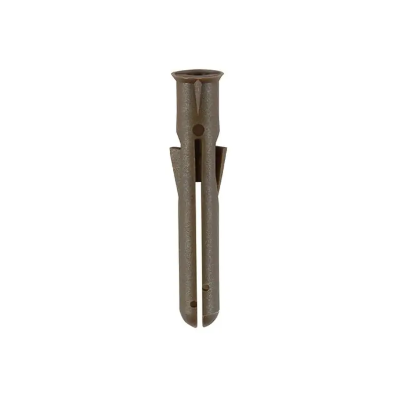 TIMCO Brown Premium Plastic Plugs - 42mm - Pack of 600 Pieces