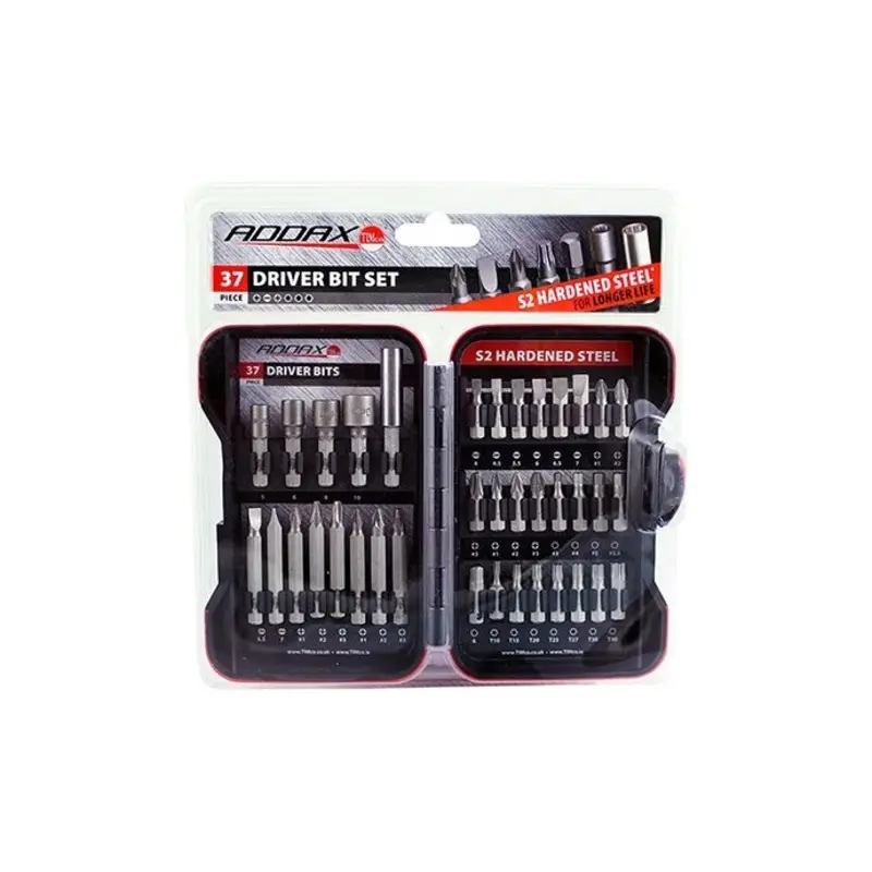 TIMCO Mixed S2 Driver Bit Set - 37pc