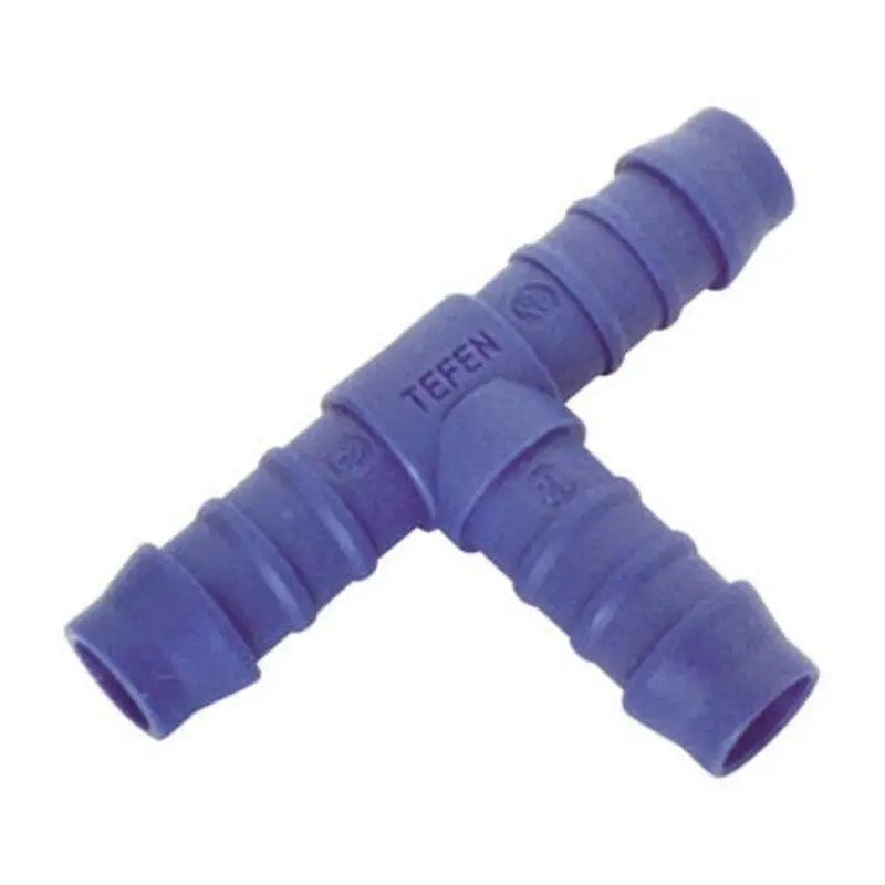 Tefen 8mm ID Union T Hose Connector