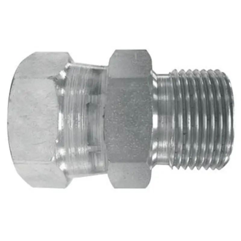 Jupiter Pneumatics (Pro-Source) 1/2in BSPP Male x 1/4in BSPP Female Straight Adaptor