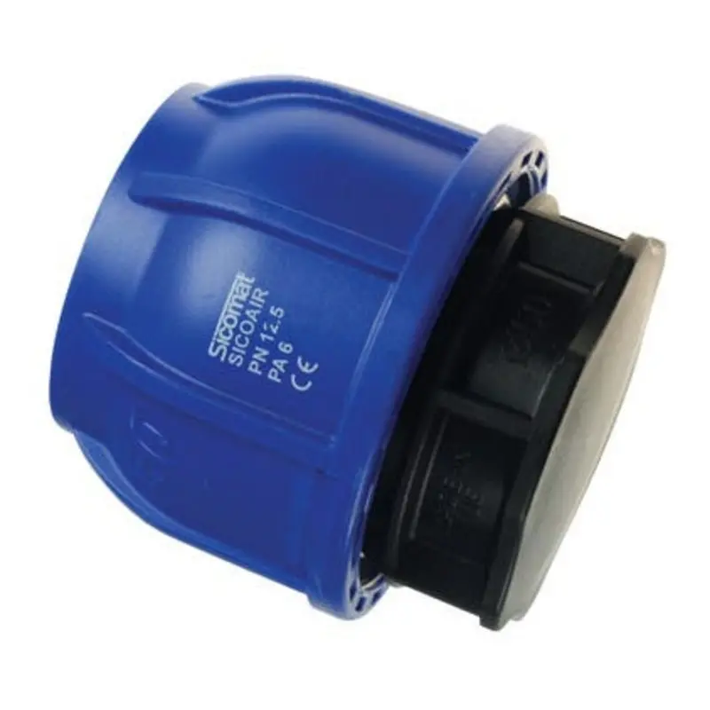 CDC Pneumatics 25mm Nylon Fitted End Cap