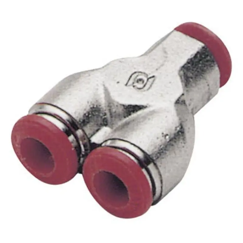 Jupiter Pneumatics (Pro-Source) Outside Diameter 4mm P21 Push-In Fitt Equal-Y Tube