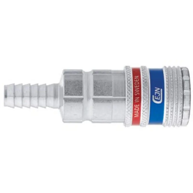 CEJN 320 Series Esafe Hose Barb Couplings 10mm 3/8in ID