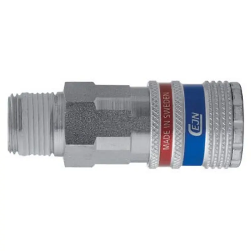 CEJN 320 Series Esafe Hose Male Thread Couplings 1/4in BSPT