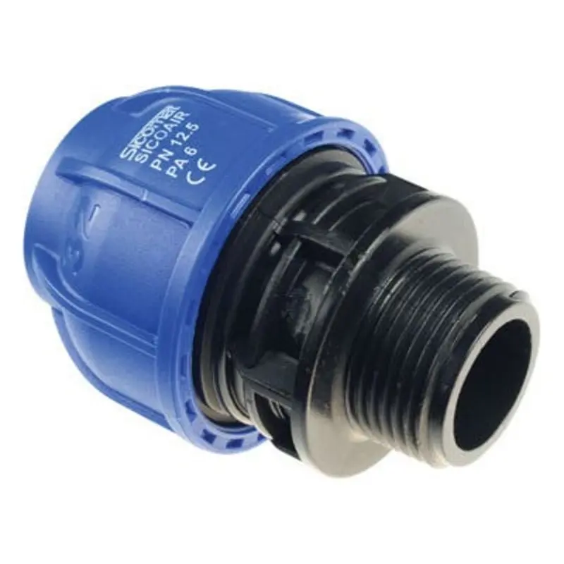 CDC Pneumatics Male Con 25mm x 3/4in BSPT Comp Air Ring Main System