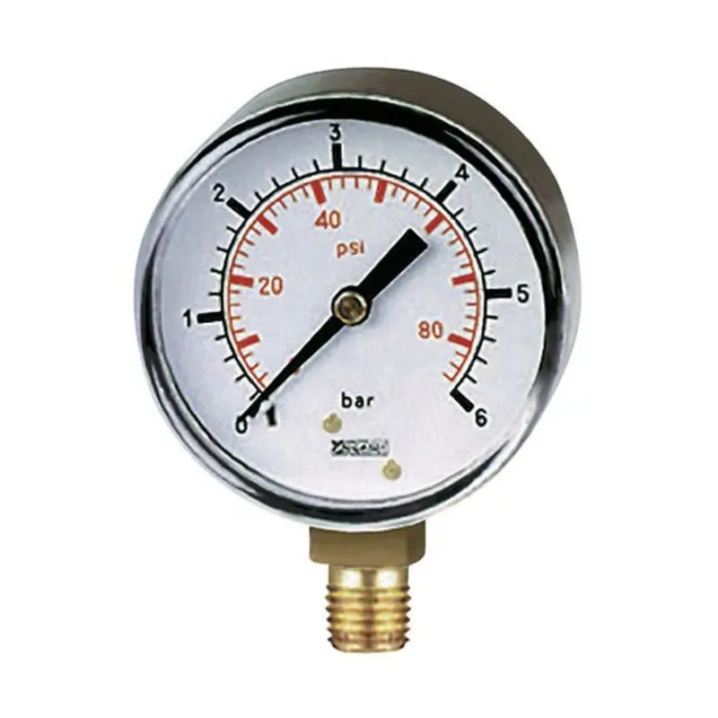 Jupiter Pneumatics (Pro-Source) 40mm Gauge 0-100Psi 1/8in BSPT Bottom Entry