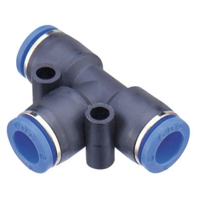 CDC Pneumatics 8 x 8 x 8mm Push In Union Tee