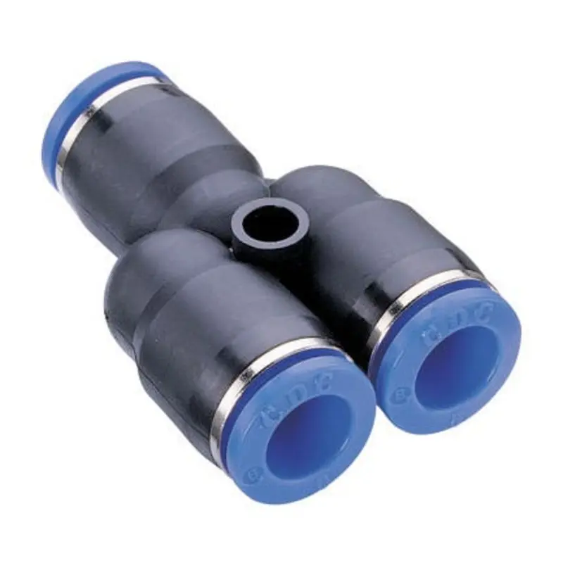 CDC Pneumatics 8 x 8 x 8mm Push In Union Y
