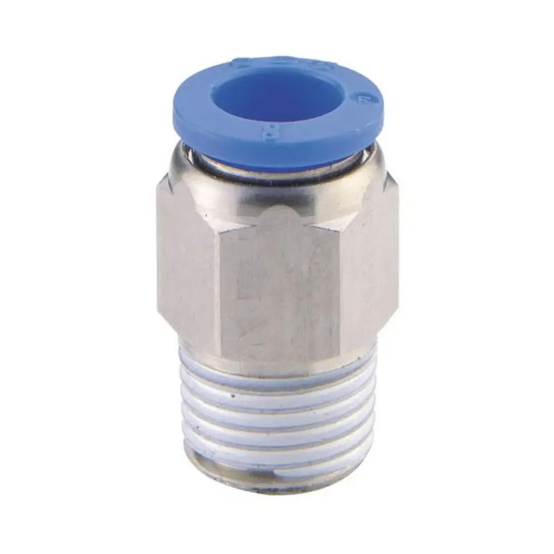 CDC Pneumatics 8mm x 3/8in BSPT Push In Male Stud