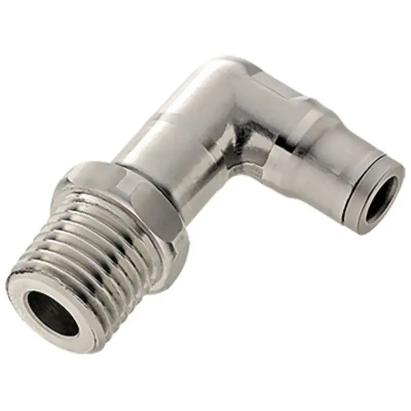 Parker Legris 8mm x 1/8in BSPT Stainless Steel Male Elbow
