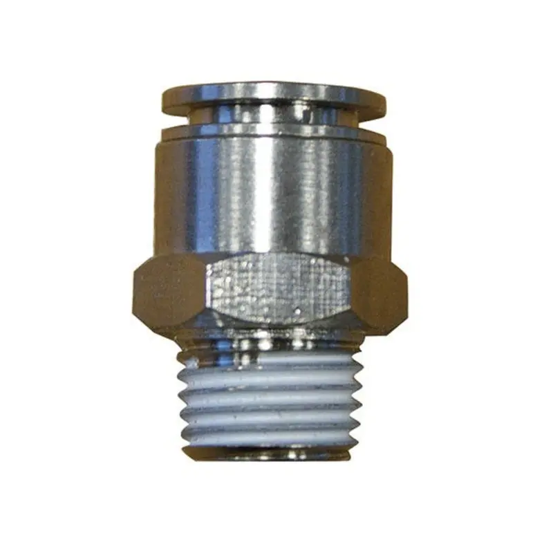 Jupiter Pneumatics (Pro-Source) 8mm x 1/4in BSPT Male Brass Push In Male Stud
