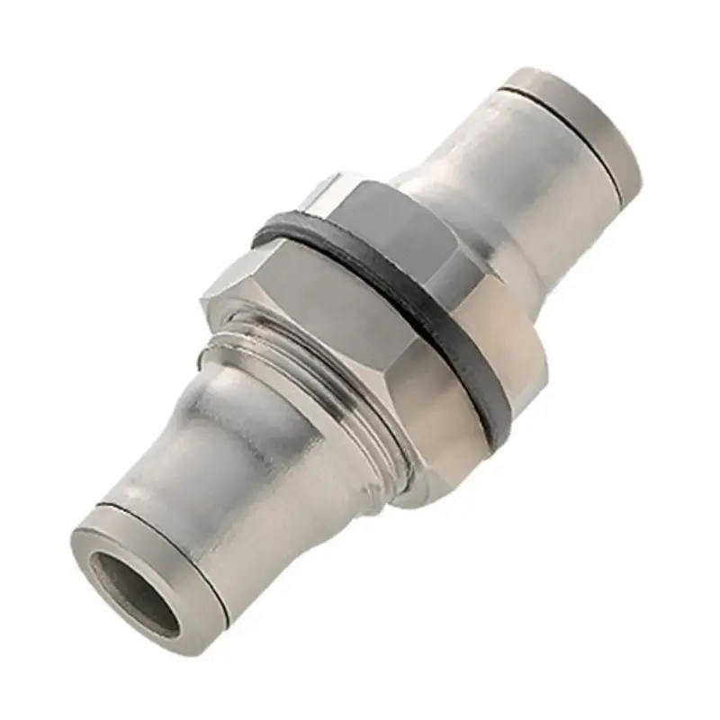 Parker Legris 8mm Equal Bulkhead Connector Stainless Steel