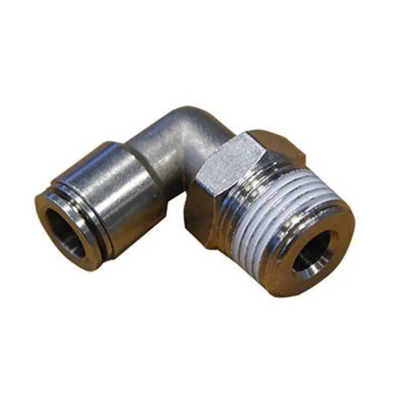 Jupiter Pneumatics (Pro-Source) 6mm x 1/4in BSPT Elbow Brass Push In Male Elbow