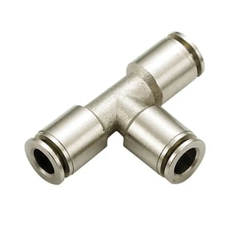 Jupiter Pneumatics (Pro-Source) 6mm Equal Tee Brass Push In Equal Tee