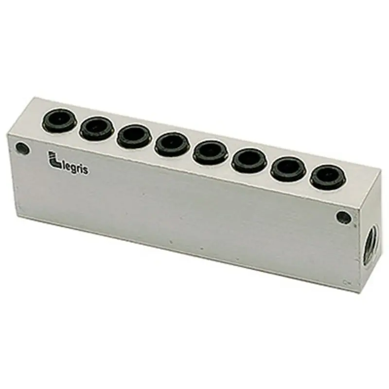 Parker Legris 4mm LF3000 Push-In Manifold Block