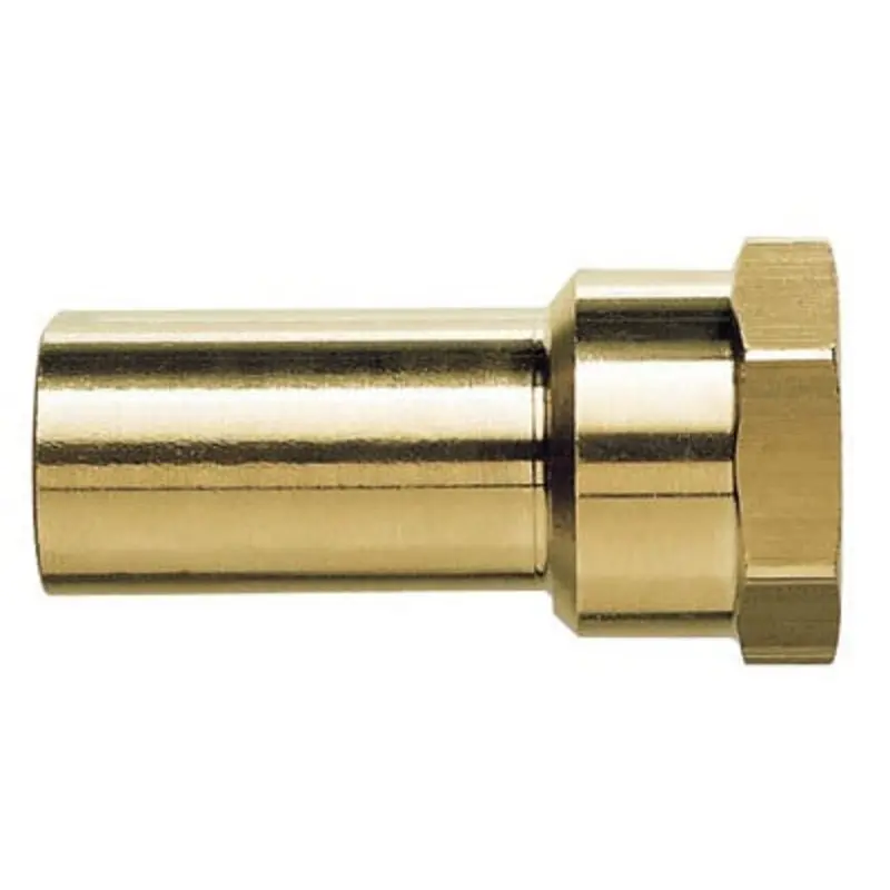 John Guest 15 x 1/2in BSPP Female Brass Stem Adaptor