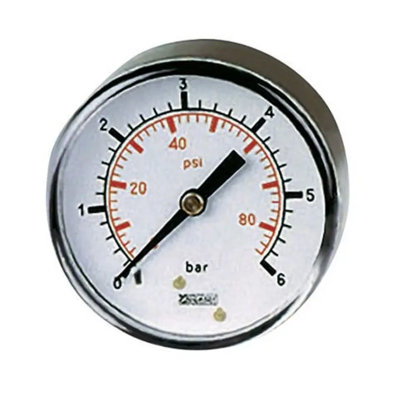 Jupiter Pneumatics (Pro-Source) 1/8in BSPT Rear 0-60 Psi Pressure Gauge 40mm