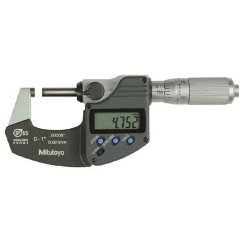 Mitutoyo 7-8in / 177.8-203.2mm Digital Micrometer IP65 SPC Output 293 Series