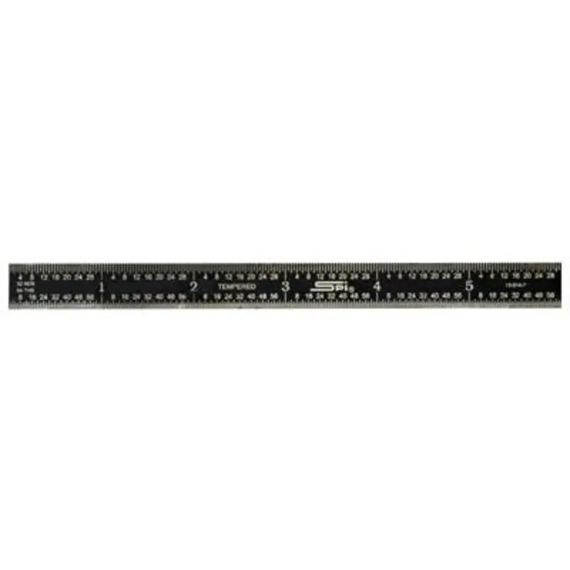 SPI 6in Ez-View Rigid Rule