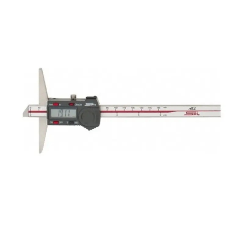SPI 6in Without Hook Digital Depth Gauge