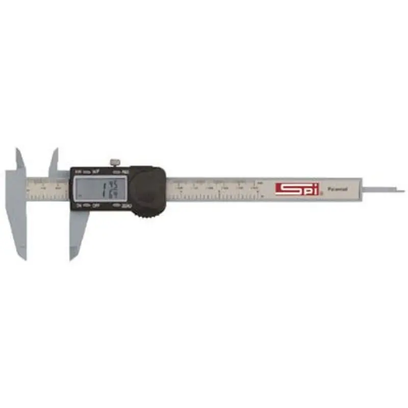 SPI Electronic Polycarbonate Caliper - 6in