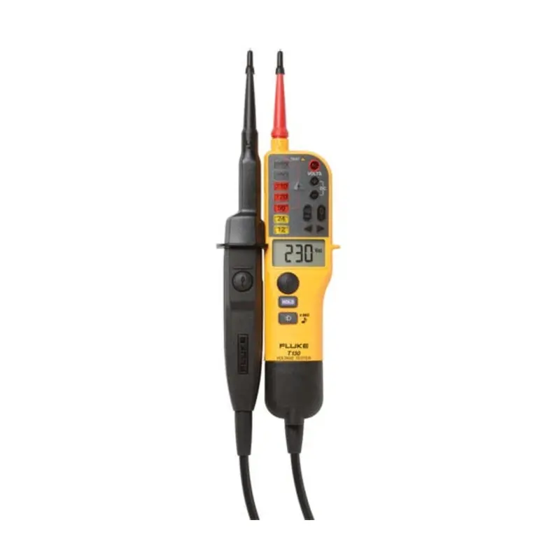 Fluke T130 Voltage/Continuity Tester W/Lcd+Switchable Load