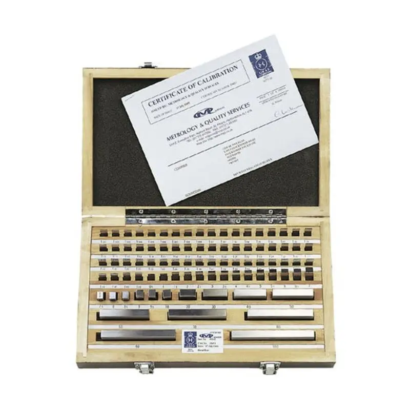 Mitutoyo 47 Piece Steel Grade 2 Gauge Block Set