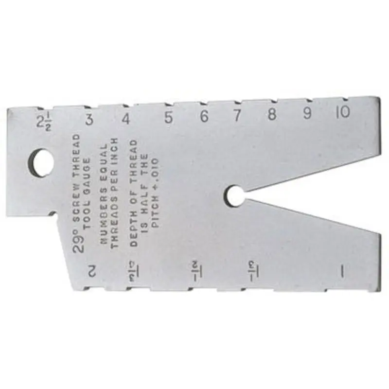 SPI 29 Angle Acme Screw Pitch Gauge