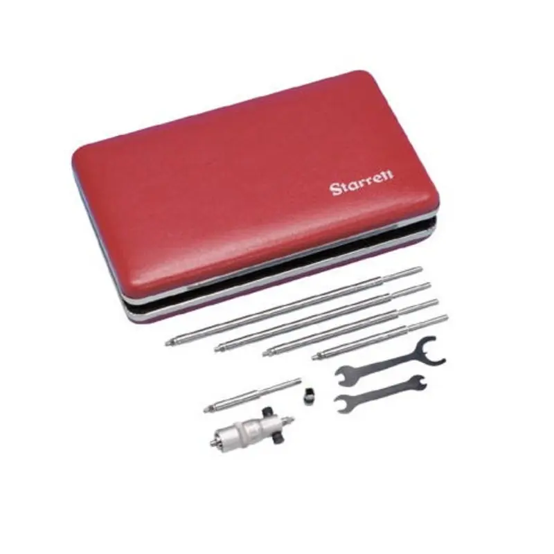 Starrett 200 - 800mm 4-Rod Inside Micrometer Set