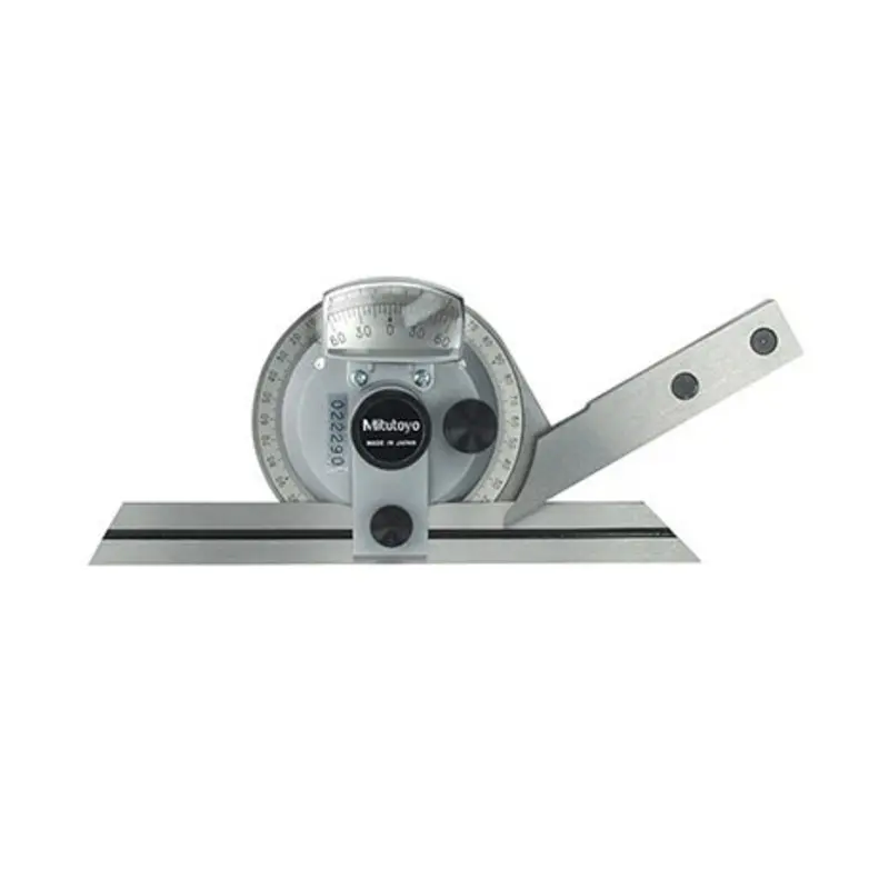 Mitutoyo 150mm Stainless Steel Universal Bevel Protractor