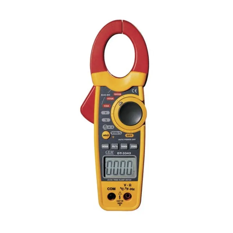 ATP CM-3343 Count Digital AC/DC Clamp Meter 1000A 600VAC/VDC 4000