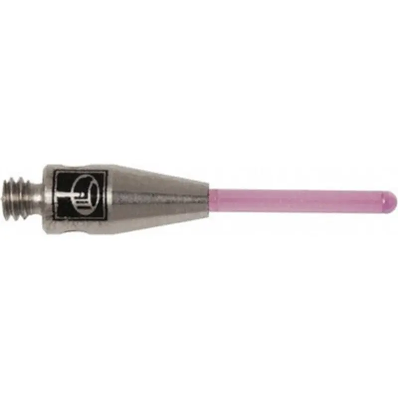 Renishaw 1 x 15mm M2 Stainless Steel Stem Ruby Ball Cylinder styli