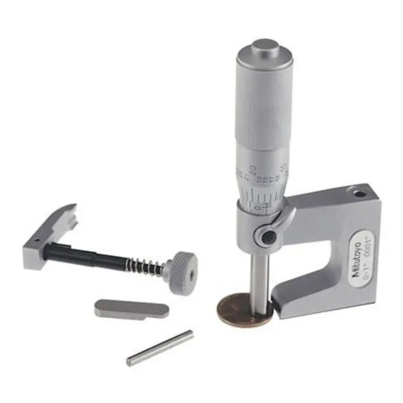 Mitutoyo 1-2in 0.001in Grad Interchangeable Anvil Micrometer 117 Series