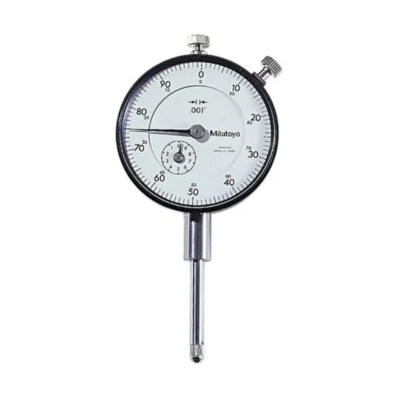 Mitutoyo 0.5in 0.001in Grad Lug Back Dial Gauge 2414A Series 2