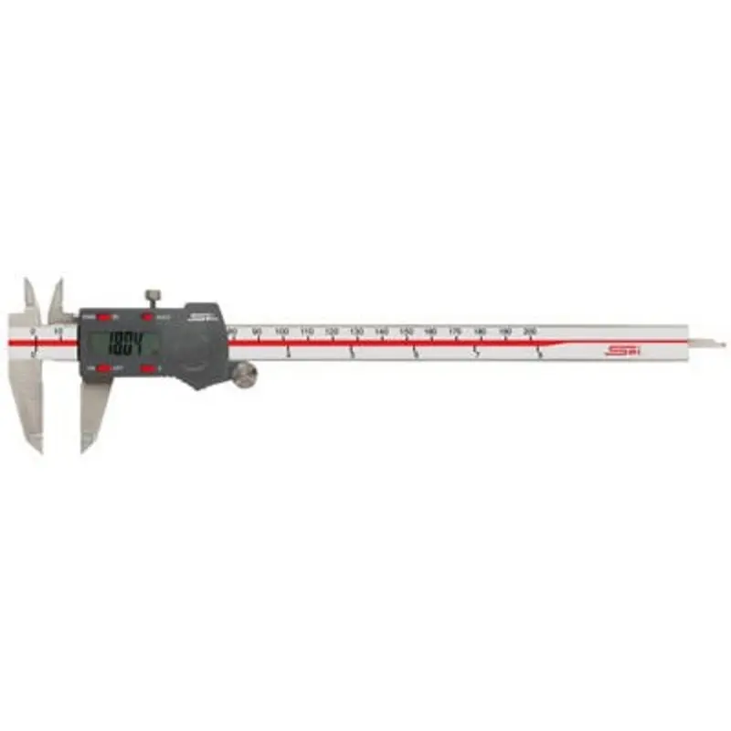 SPI Digital Caliper - 0-8in/0-200mm .0005in/0.01mm
