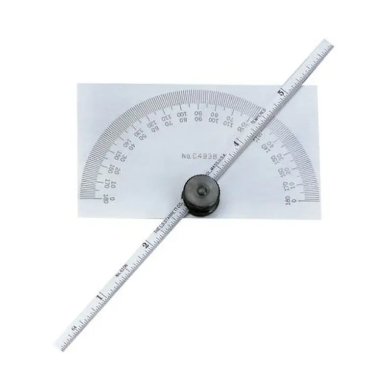 SPI 0-180 Protractor And Depth Gauge