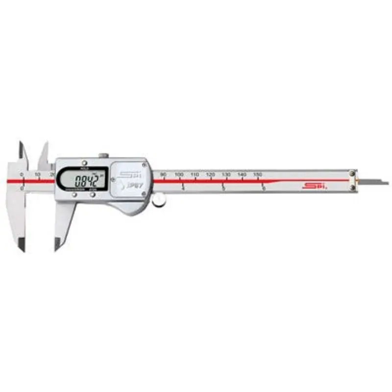 SPI Digital Caliper IP67 -0-150mm/0-6in - 0.01mm/0.0005in