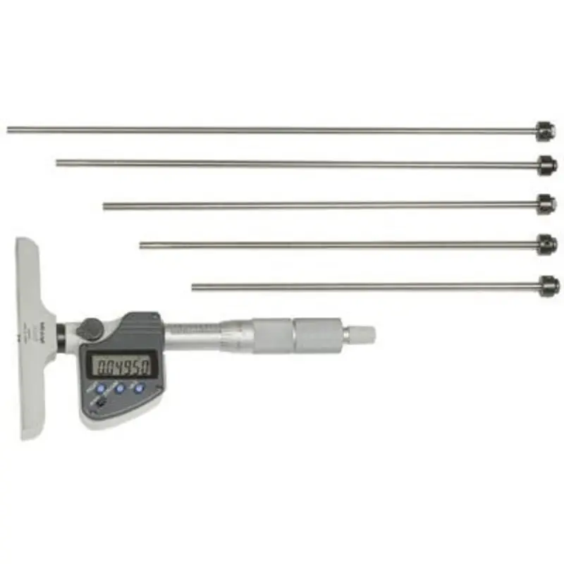 Mitutoyo 0 - 300mm/0 - 12in 4 x 0.63in Base Depth Micrometre