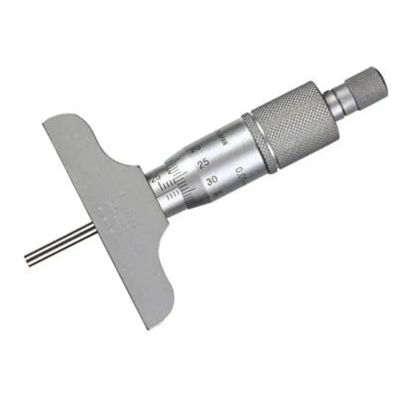 Mitutoyo 0 - 1in 2.5 x 0.63in Base Depth Micrometre