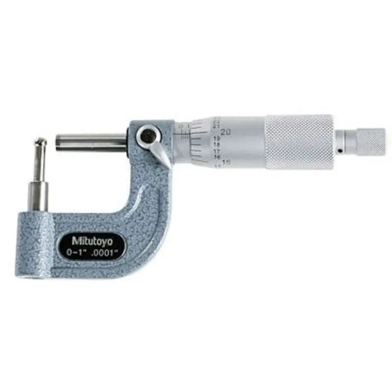 Mitutoyo 0-1in Tube Micrometer 0.0001in Grad Type D