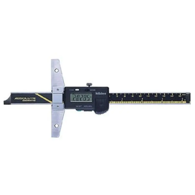 Mitutoyo 0 - 200mm/0 - 8in 3.93 x 0.23in Base Depth Gauge