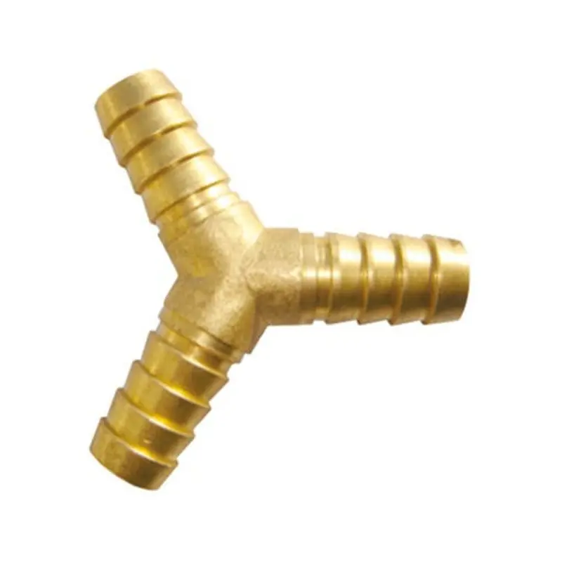Merlett 1/4in Hosetail Equal Y Brass