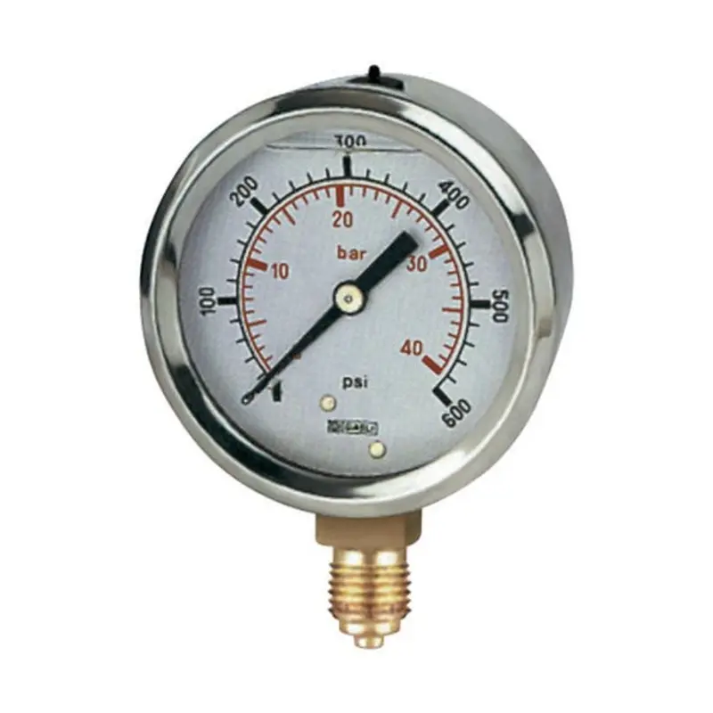 Jupiter Pneumatics (Pro-Source) 1/4in BSPP 0-400Psi Glycerine Gauge 63mm