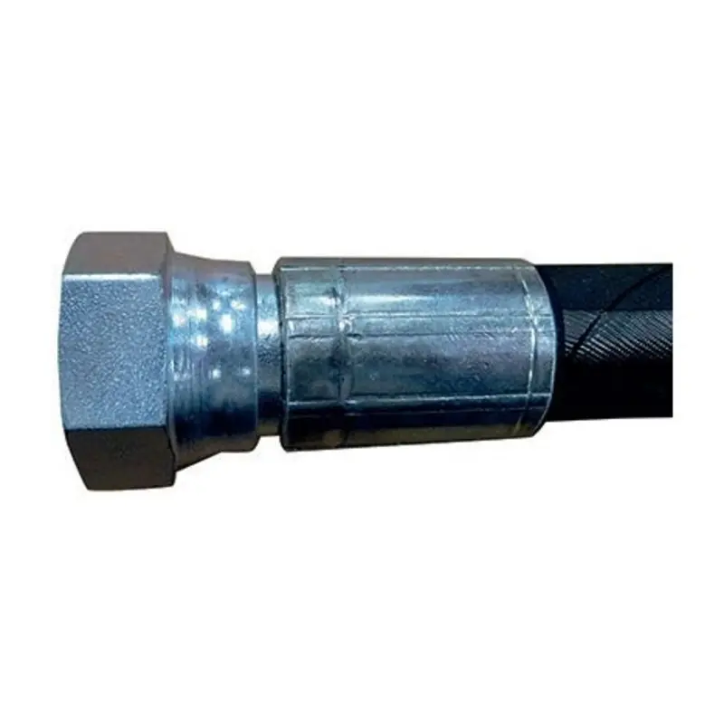 Jupiter Pneumatics (Pro-Source) 1/2in 0.5m 1 Wire Hydraulic Hose Straight E/End