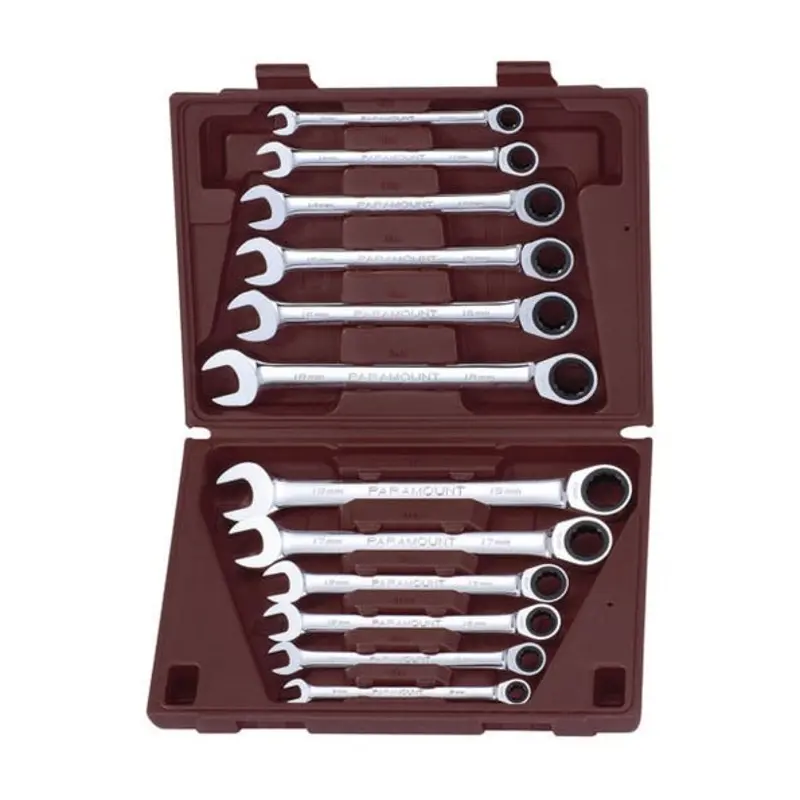 Paramount Ratcheting Combination Ratchet Wrench Sets  | MSC Industrial Supply Co.