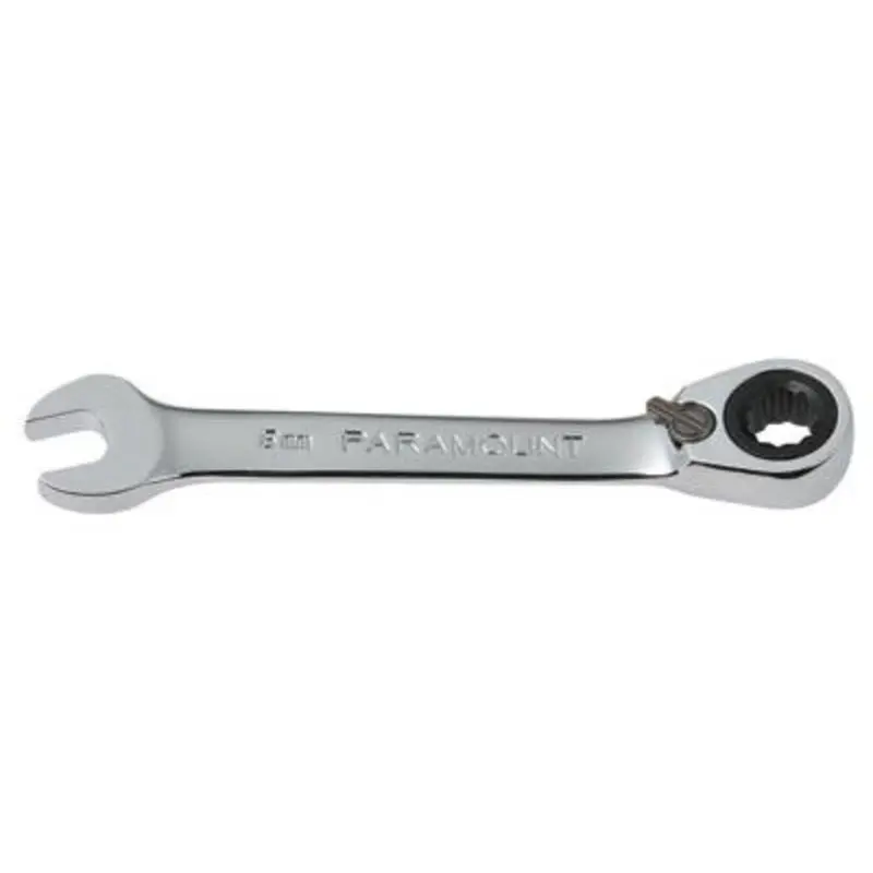 Paramount Stub Combination Ratchet Wrenches - Metric  | MSC Industrial Supply Co.
