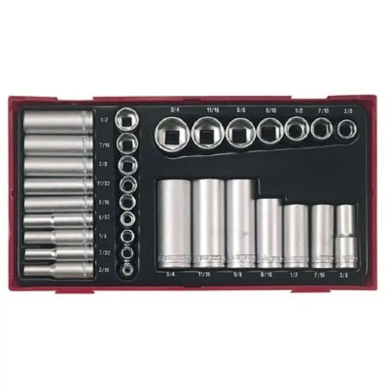 Teng Tools 1/4 and 3/8 inch Drive AF Socket Sets  | MSC Industrial Supply Co.