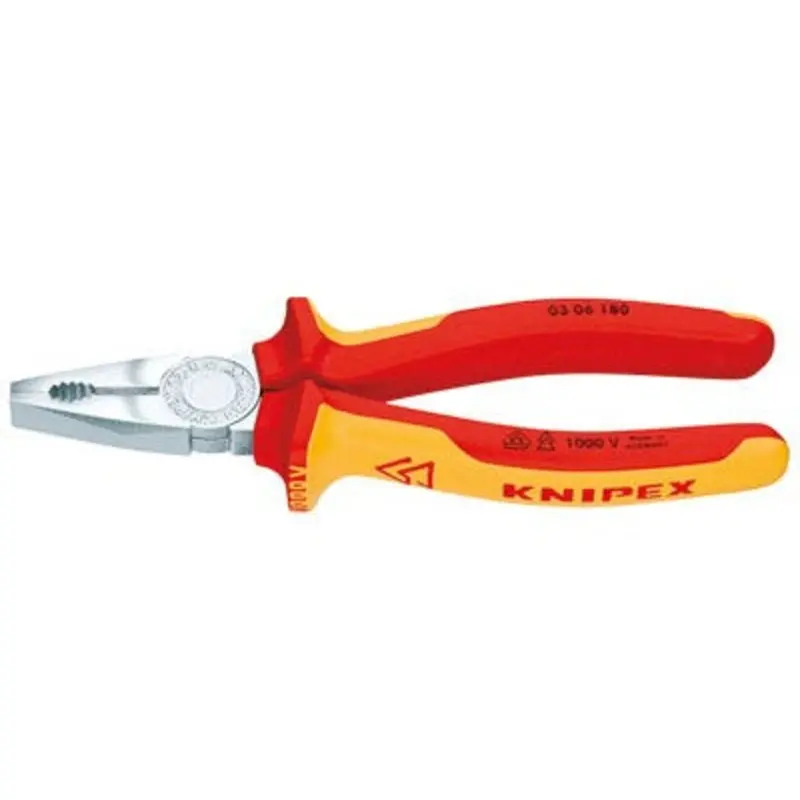 Knipex Combination Pliers - Chrome Plated  | MSC Industrial Supply Co.