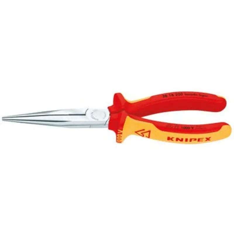 Knipex Snipe Nose Side Cutting Pliers - Chrome Plated  | MSC Industrial Supply Co.
